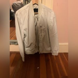 White H&M bomber jacket size medium